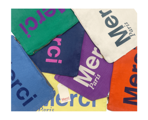 Zip Pouches Merci